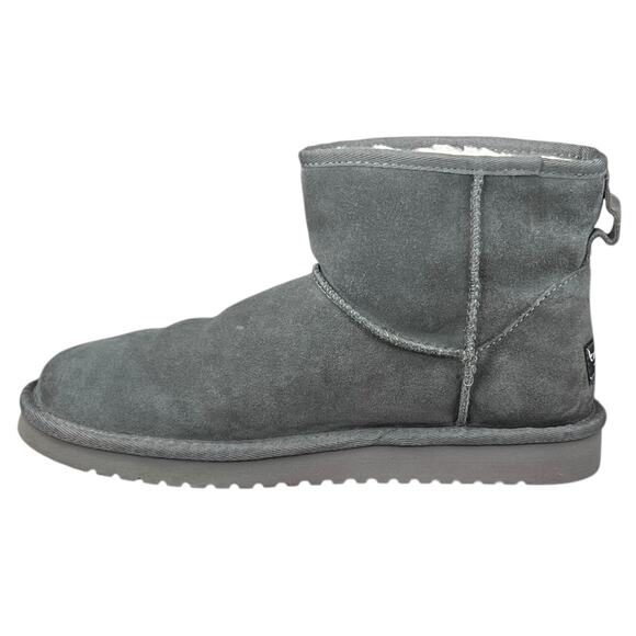 Koolaburra X UGG Women’s Burra Mini Grey Suede Winter Boot Size US 7 - Picture 2 of 11